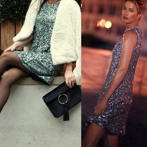 Anthropologie x Varun Bahl Sequin Dress Size 4